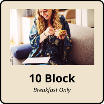 Picture of 10 Block - Breakfast Only