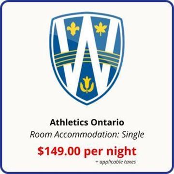 Picture of Athletics Ontario – Single Room Accommodations