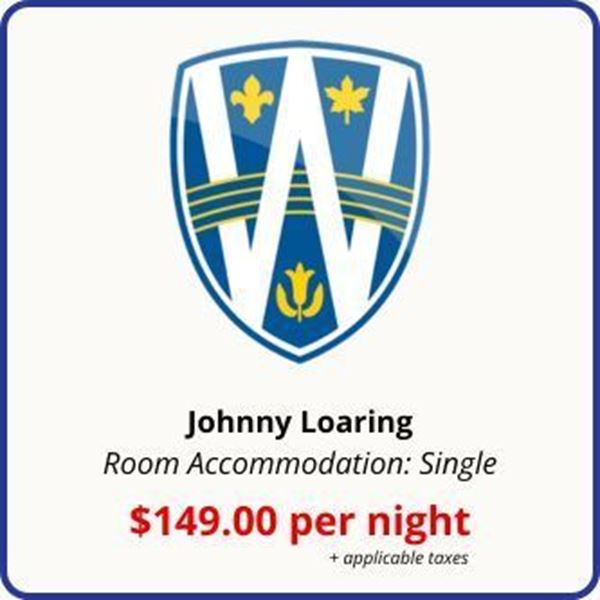 Picture of Johnny Loaring – Single Room Accommodations